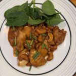 cashew chicken ready to serve